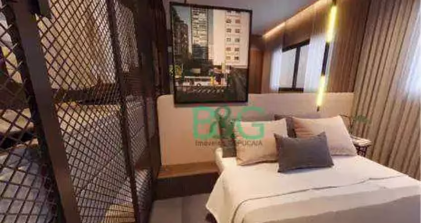 Studio com 1 dormitório à venda, 27 m² por r$ 450.000,00 - pinheiros - são paulo/sp