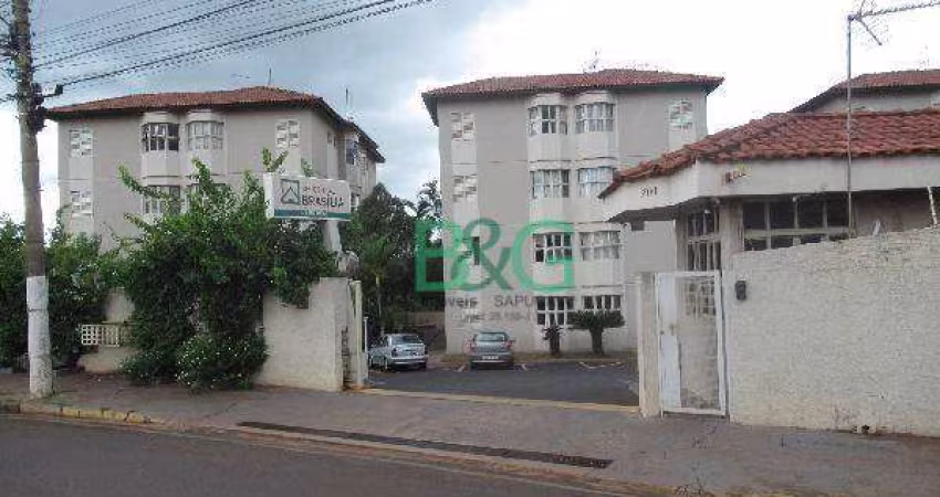 Apartamento com 2 dormitórios à venda, 35 m² por R$ 81.864,51 - Vila Saul Borsari - Jaboticabal/SP
