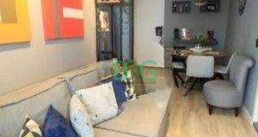 Apartamento com 1 dormitório à venda, 45 m² por R$ 469.000 - Brás - São Paulo/SP