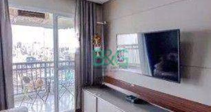 Apartamento com 2 dormitórios à venda, 63 m² por R$ 749.000 - Brás - São Paulo/SP