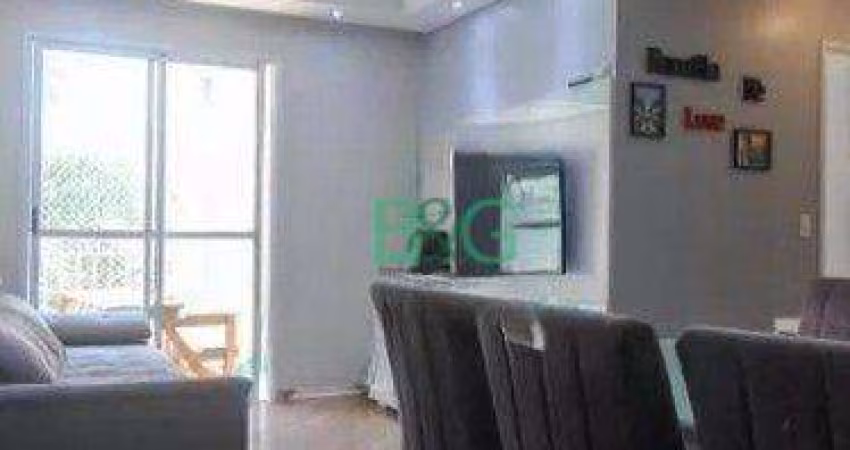 Apartamento com 3 dormitórios à venda, 75 m² por R$ 579.000 - Parque São Lucas - São Paulo/SP
