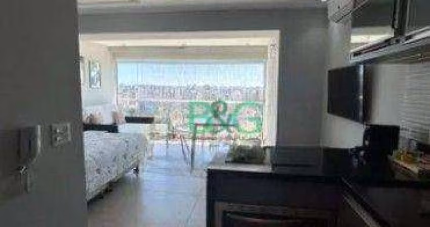 Apartamento com 1 dormitório à venda, 38 m² por R$ 649.000 - Brooklin - São Paulo/SP