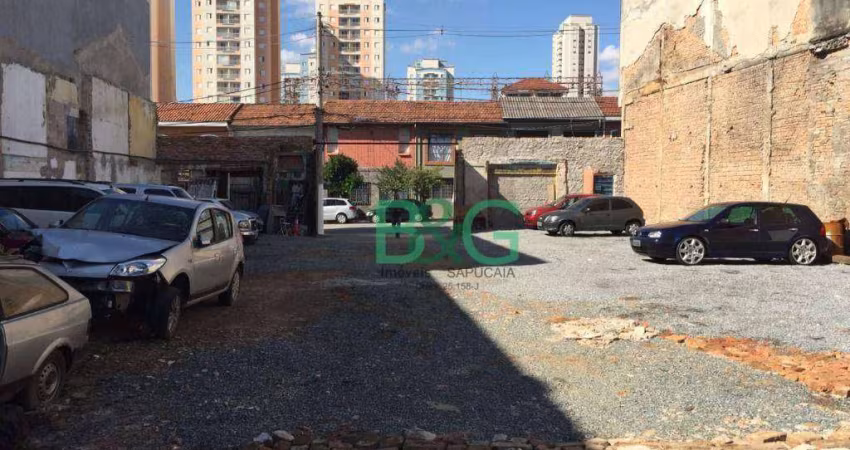 Terreno à venda, 600 m² por R$ 3.500.000 - Belenzinho - São Paulo/SP