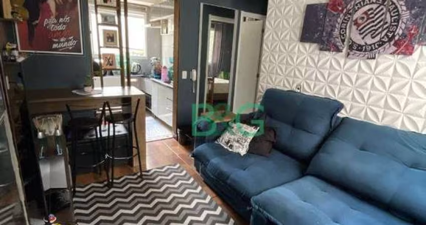 Apartamento com 2 dormitórios à venda, 38 m² por R$ 250.000 - Jardim Albertina - Guarulhos/SP