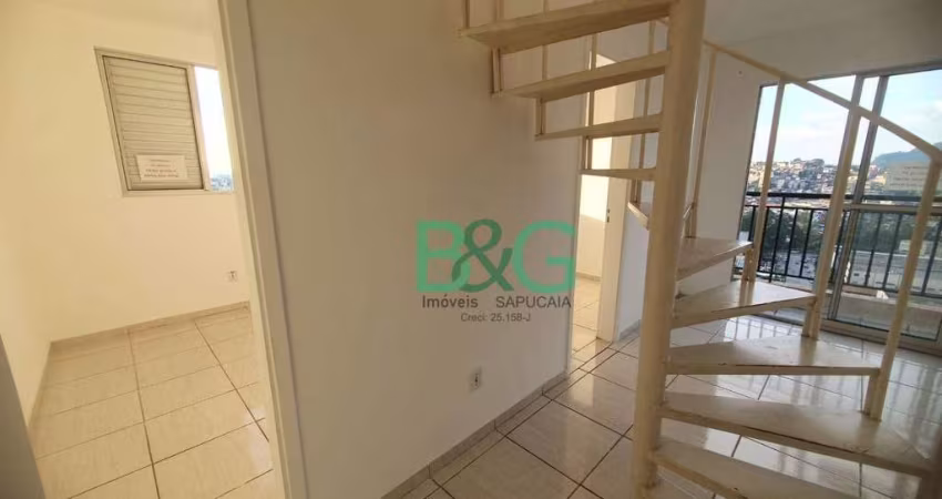 Apartamento Duplex com 2 dormitórios à venda, 83 m² por R$ 360.000,00 - Jaraguá - São Paulo/SP