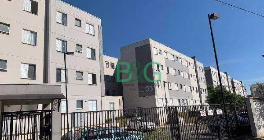Apartamento com 2 dormitórios à venda, 42 m² por R$ 108.000 - Jardim Lazzareschi - Suzano/SP