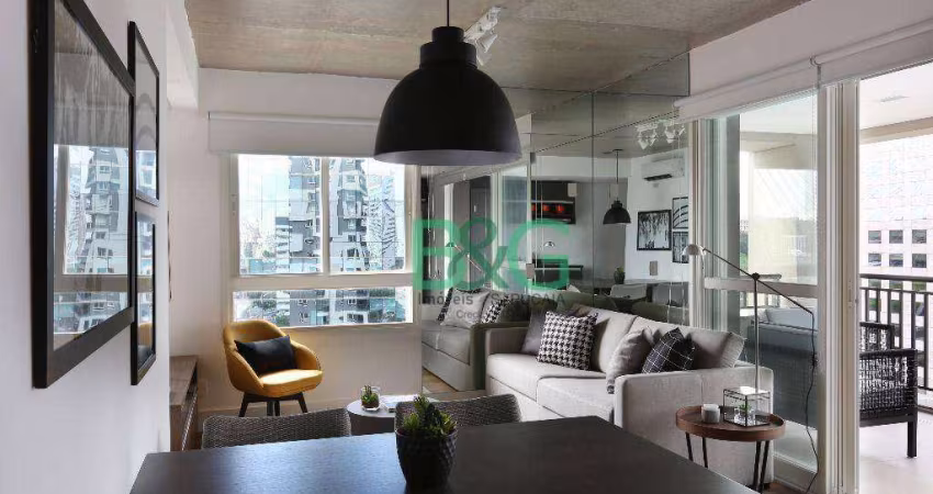Apartamento com 1 dormitório à venda, 63 m² por R$ 980.000,00 - Berrini - São Paulo/SP
