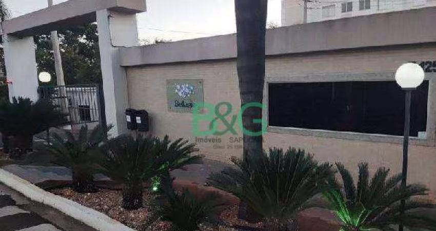 Apartamento com 2 dormitórios à venda, 47 m² por R$ 140.371 - Jardim Estrela D Alva - Bauru/SP