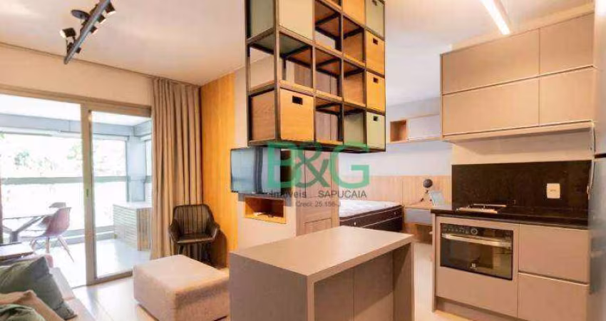 Apartamento com 1 dormitório à venda, 42 m² por R$ 1.099.000 - Jardim Paulista - São Paulo/SP