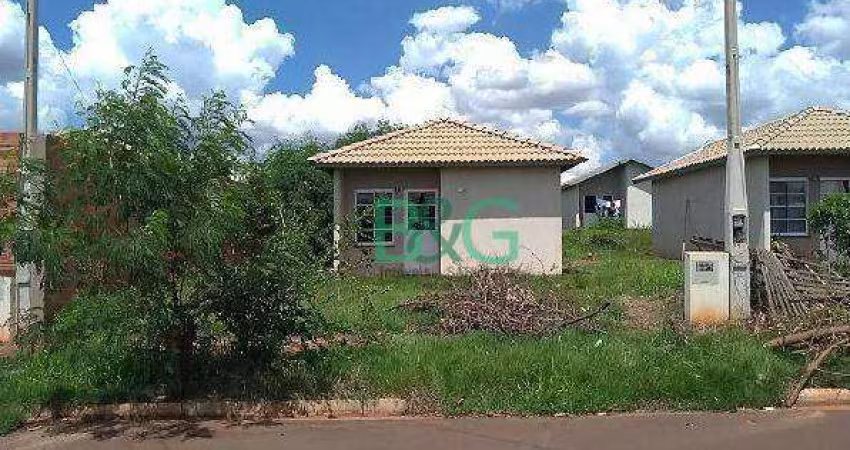 Casa com 2 dormitórios à venda, 43 m² por R$ 130.135 - Conjunto Habitacional Vida Nova - Barretos/SP