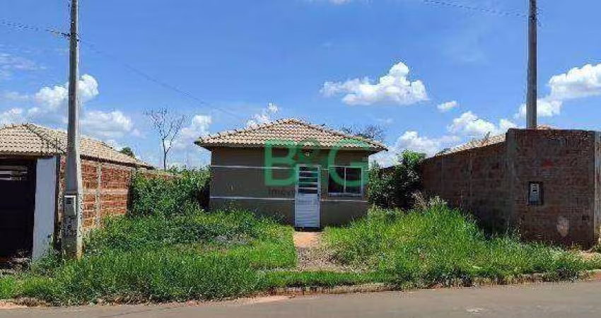 Casa com 2 dormitórios à venda, 42 m² por R$ 96.997 - Aurora 1 - Bady Bassitt/SP