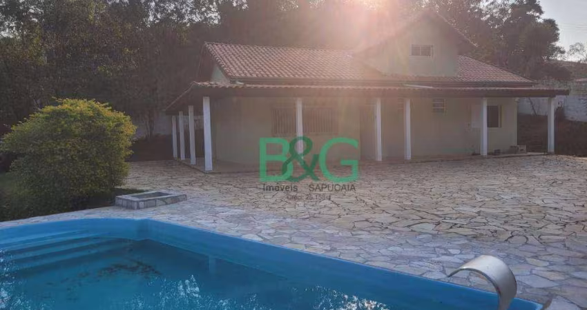 Chácara com 3 dormitórios, 6326 m² - venda por R$ 900.000 ou aluguel por R$ 5.327/mês - Chácaras Copaco - Arujá/SP