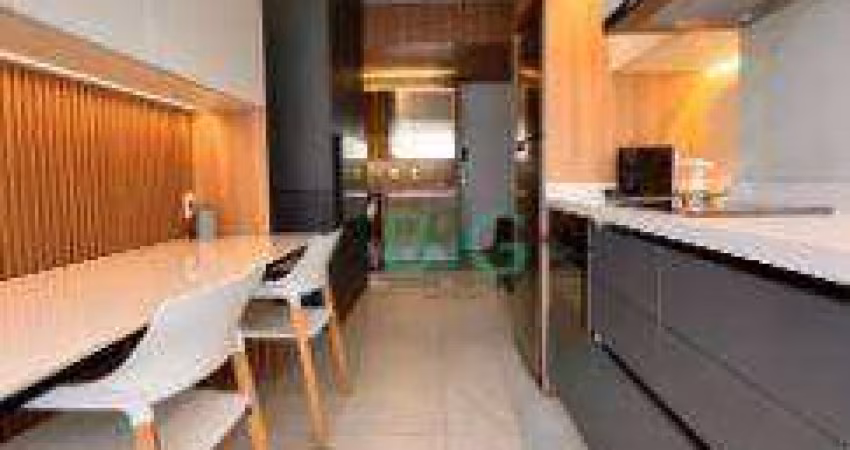 Apartamento com 1 dormitório para alugar, 38 m² por R$ 7.530/mês - Pinheiros - São Paulo/SP