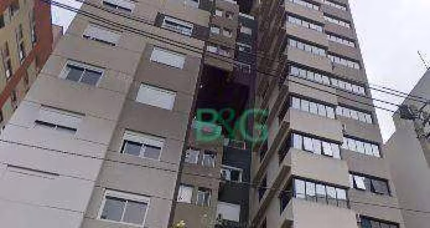 Apartamento com 1 dormitório para alugar, 34 m² por R$ 3.530/mês - Santa Cecília - São Paulo/SP
