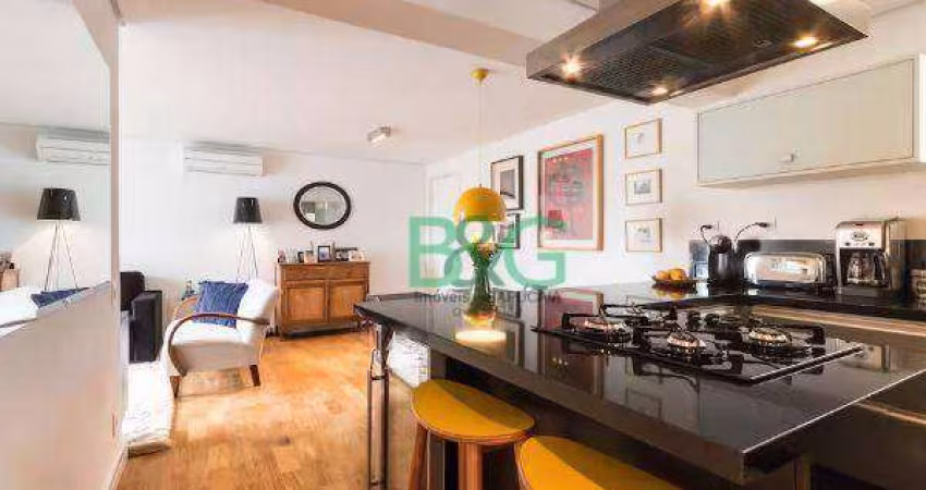 Apartamento com 2 dormitórios à venda, 74 m² por R$ 1.300.000 - Vila Nova Conceição - São Paulo/SP