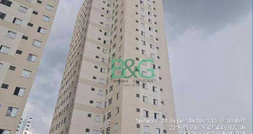 Apartamento com 2 dormitórios à venda, 50 m² por R$ 228.007,12 - Jardim Do Lago Continuação - Campinas/SP