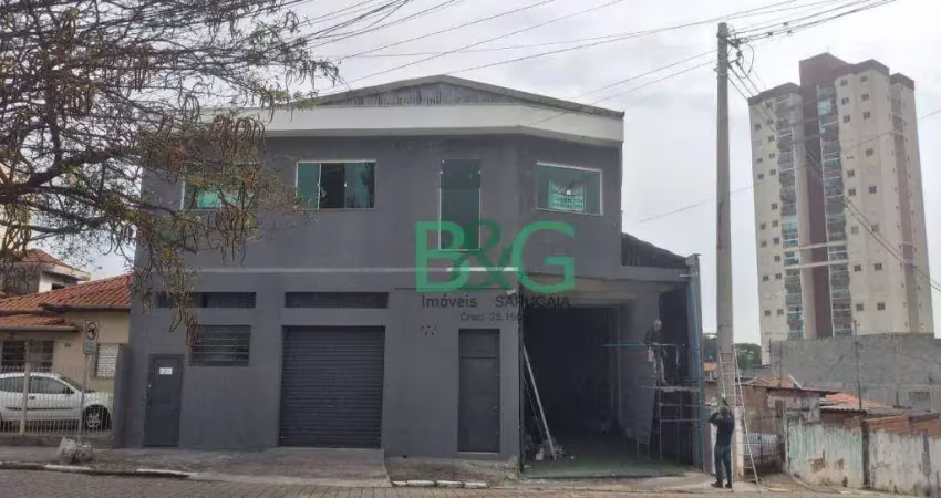 Galpão para alugar, 1200 m² por r$ 15.098,00/mês - ponte grande - guarulhos/sp