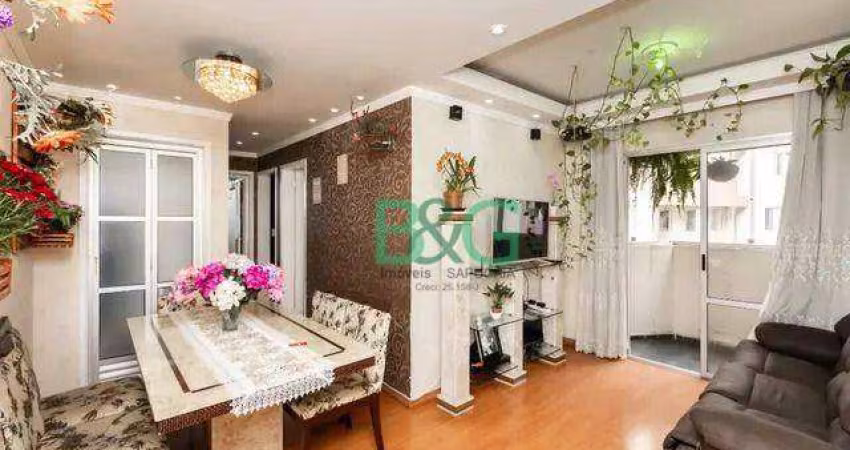 Apartamento com 2 dormitórios à venda, 54 m² por R$ 349.800,00 - Parque Maria Helena - São Paulo/SP