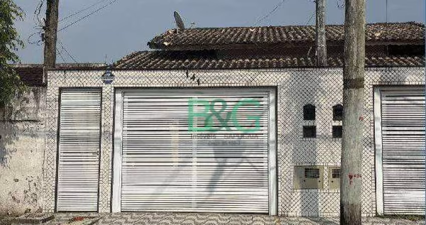 Casa com 2 dormitórios à venda, 62 m² por R$ 158.691 - Jardim Corumbá - Itanhaém/SP