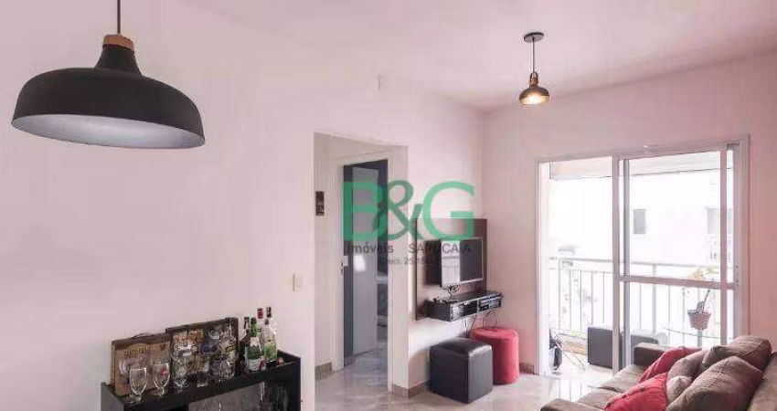 Apartamento com 2 dormitórios à venda, 59 m² por R$ 516.375 - Barra Funda - São Paulo/SP