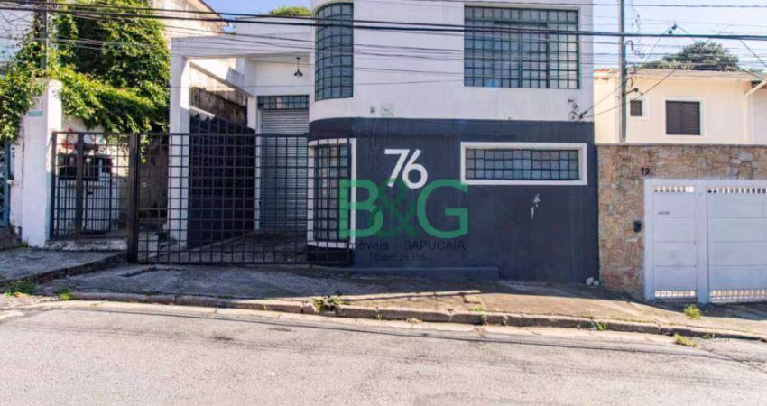 Galpão, 497 m² - venda por R$ 4.500.000,00 ou aluguel por R$ 21.524,00/mês - Vila Ipojuca - São Paulo/SP