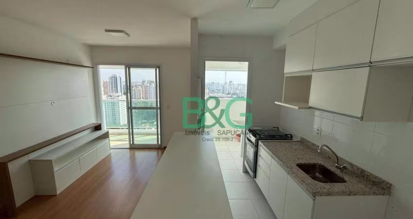Apartamento com 1 dormitório para alugar, 45 m² por R$ 4.040/mês - Vila Gomes Cardim - São Paulo/SP