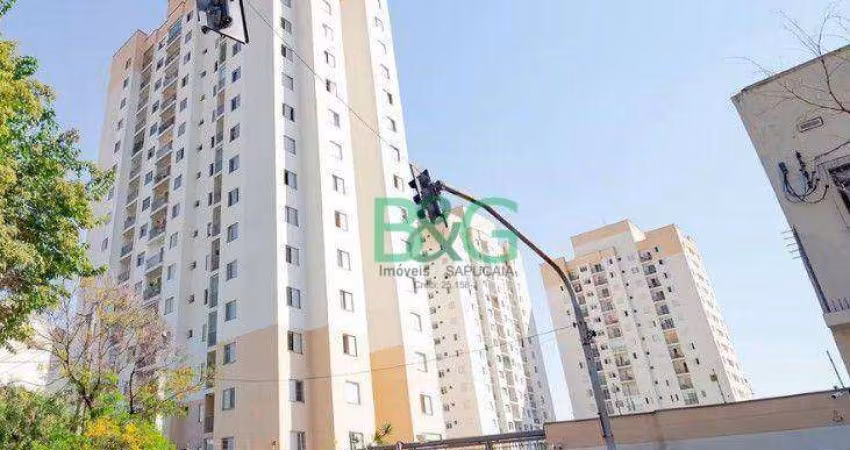 Apartamento com 2 dormitórios para alugar, 55 m² por R$ 2.991/mês - Belém - São Paulo/SP