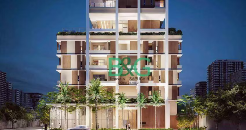 Apartamento com 1 dormitório à venda, 33 m² por r$ 615.780,00 - moema - são paulo/sp