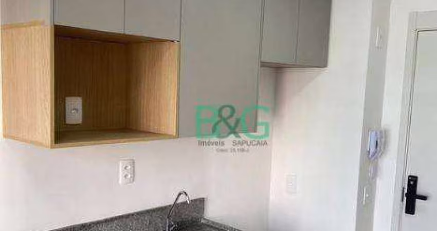 Studio com 1 dormitório para alugar, 27 m² por R$ 2.346,00/mês - Vila Butantã - São Paulo/SP