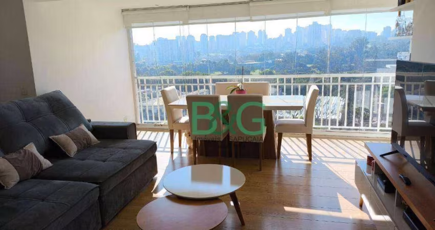 Apartamento com 3 dormitórios para alugar, 94 m² por R$ 5.975/mês - Jurubatuba - São Paulo/SP