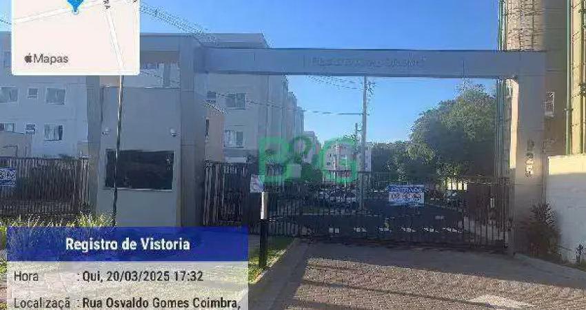 Apartamento com 2 dormitórios à venda, 44 m² por r$ 115.435 - jardim ouro branco - ribeirão preto/sp
