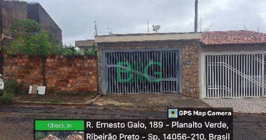 Casa com 2 dormitórios à venda, 106 m² por R$ 220.900 - Planalto Verde - Ribeirão Preto/SP