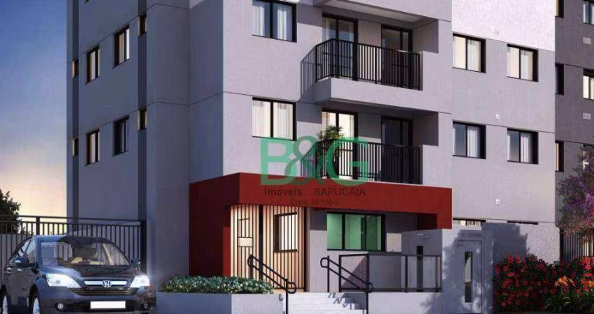 Apartamento com 2 dormitórios à venda, 38 m² por R$ 266.370,45 - Itaquera - São Paulo/SP