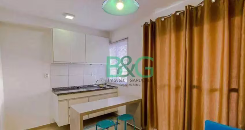 Studio com 1 dormitório à venda, 33 m² por r$ 244.000,00 - brás - são paulo/sp
