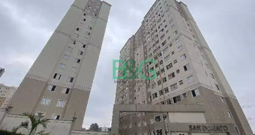 Apartamento com 2 dormitórios à venda, 43 m² por R$ 149.777 - Parque Reboucas - São Paulo/SP
