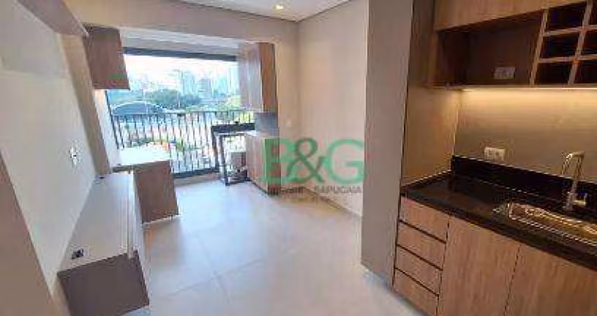 Studio com 1 dormitório para alugar, 29 m² por R$ 5.200/mês - Moema - São Paulo/SP