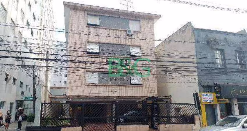 Apartamento com 2 dormitórios à venda, 61 m² por R$ 284.103 - Campo Grande - Santos/SP