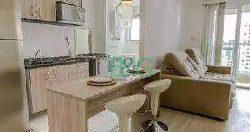 Apartamento com 1 dormitório à venda, 40 m² por r$ 479.000 - tatuapé - são paulo/sp