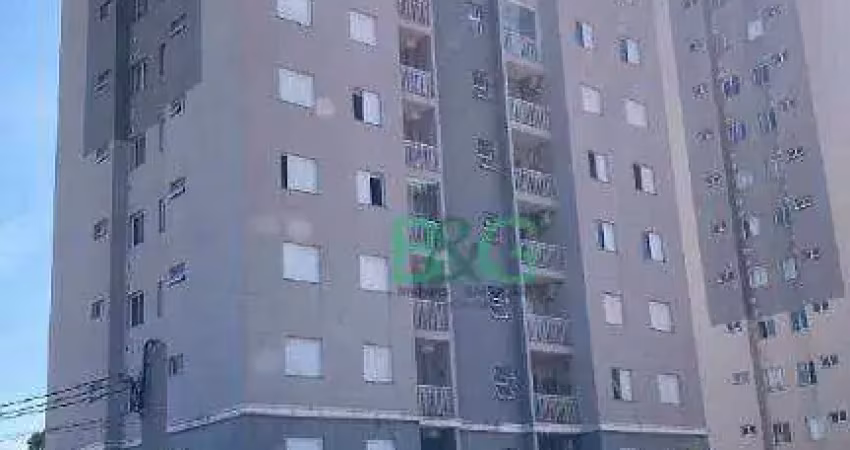 Apartamento com 2 dormitórios à venda, 56 m² por R$ 264.000 - Jardim São Carlos - Sorocaba/SP