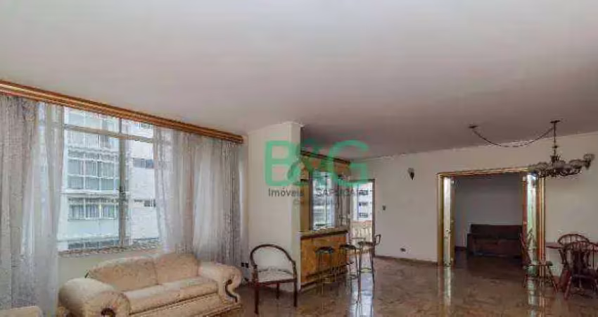 Apartamento com 4 dormitórios à venda, 185 m² por r$ 1.800.000,00 - santa cecilia - são paulo/sp