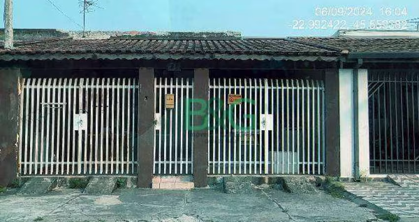 Casa com 2 dormitórios à venda, 160 m² por R$ 147.914 - Guedes - Tremembé/SP