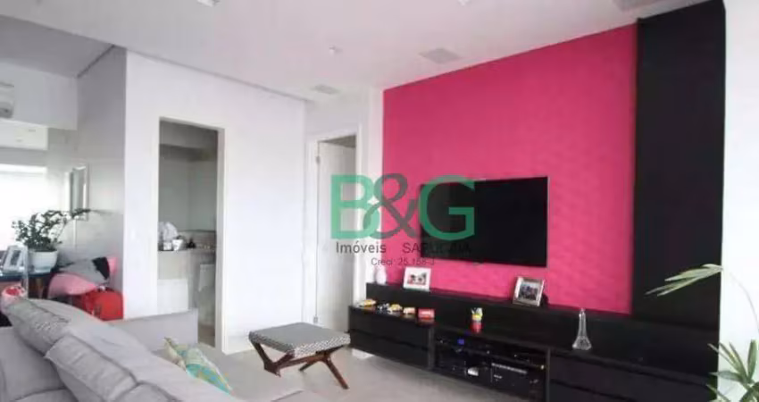 Apartamento com 1 dormitório à venda, 74 m² por r$ 1.099.000 - brooklin - são paulo/sp
