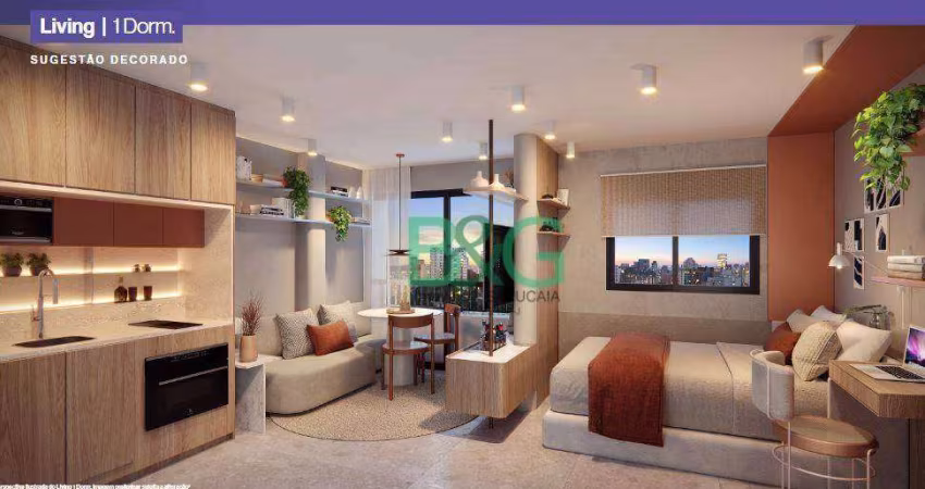 Studio com 1 dormitório à venda, 25 m² por R$ 430.000 - Vila Olímpia - São Paulo/SP