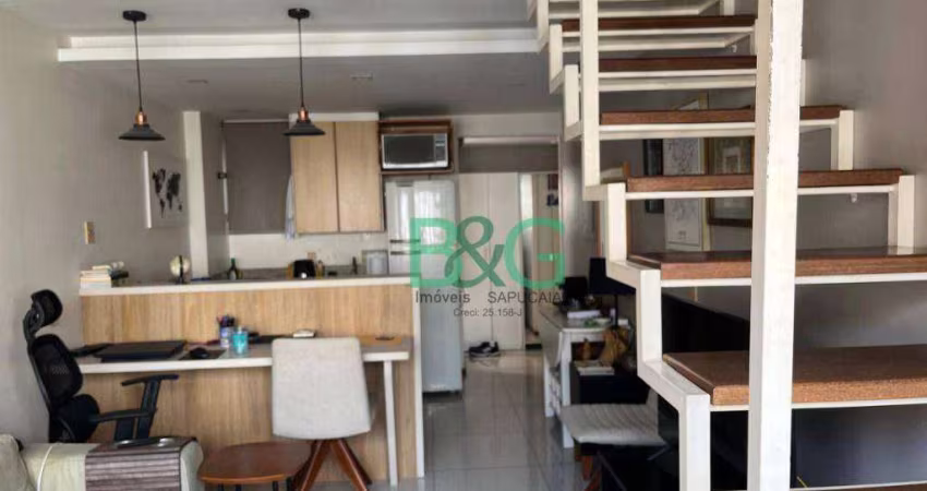 Apartamento Duplex com 1 dormitório à venda, 38 m² por R$ 750.000,00 - Moema - São Paulo/SP
