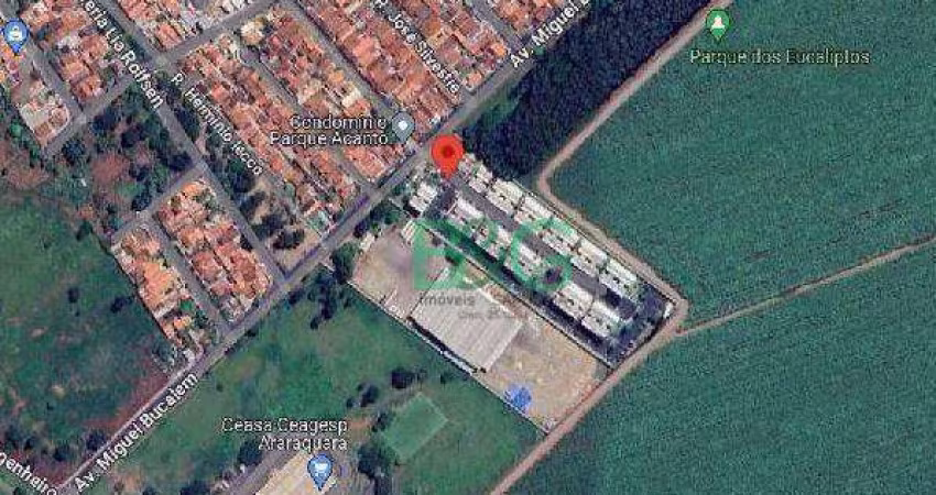 Apartamento com 2 dormitórios à venda, 39 m² por R$ 107.194 - Parque Residencial Iguatemi - Araraquara/SP
