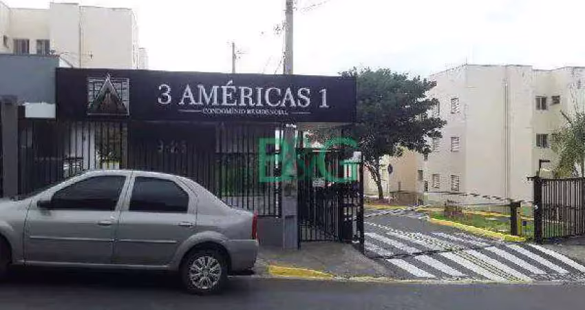 Apartamento com 2 dormitórios à venda, 42 m² por r$ 65.921,81 - núcleo habitacional vereador edson francisco da silva - bauru/sp