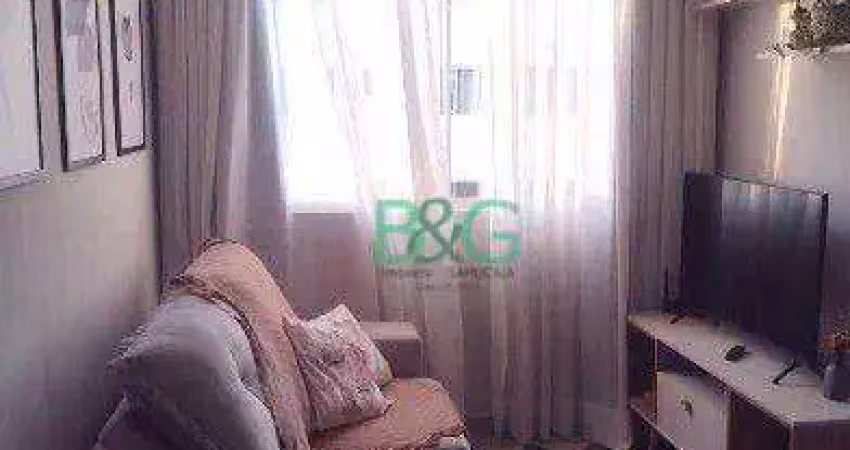 Apartamento com 1 dormitório à venda, 40 m² por r$ 209.000,00 - conjunto habitacional santa etelvina iii - são paulo/sp