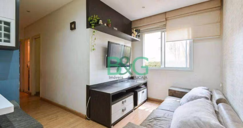 Apartamento com 2 dormitórios à venda, 46 m² por R$ 295.000 - Chácara Califórnia - São Paulo/SP