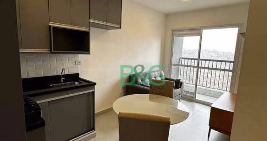 Apartamento com 2 dormitórios para alugar, 41 m² por R$ 2.980/mês - Jardim Casablanca - São Paulo/SP