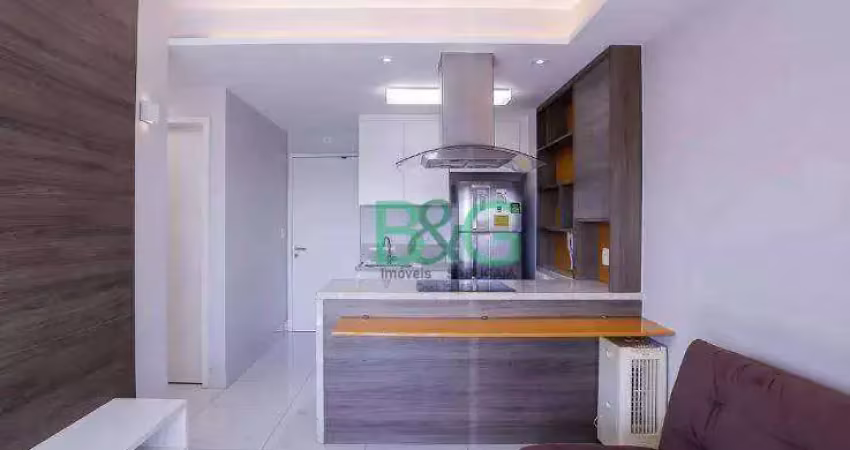 Apartamento com 1 dormitório à venda, 47 m² por r$ 499.000 - barra funda - são paulo/sp